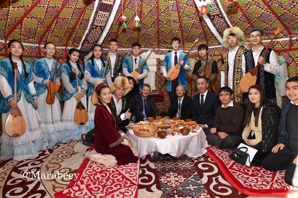 The semi-final of the traditional competition “Ana tili aruy, Zhigit sultan” was held